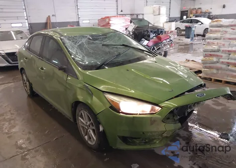 2018 Ford Focus Se из США, поврежденный, VIN 1FADP3F21JL310087